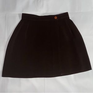 Vertigo Paris One Button Mini Skirt